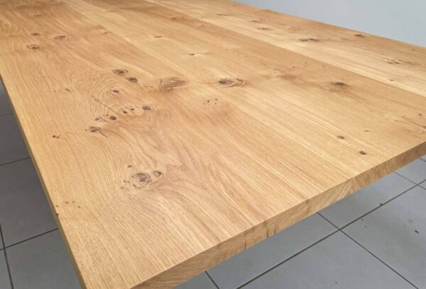 Bohemian Oak Dining table - Image 3