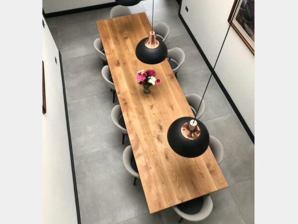 Timeless Oak Rectangular Dining Table - Image 2